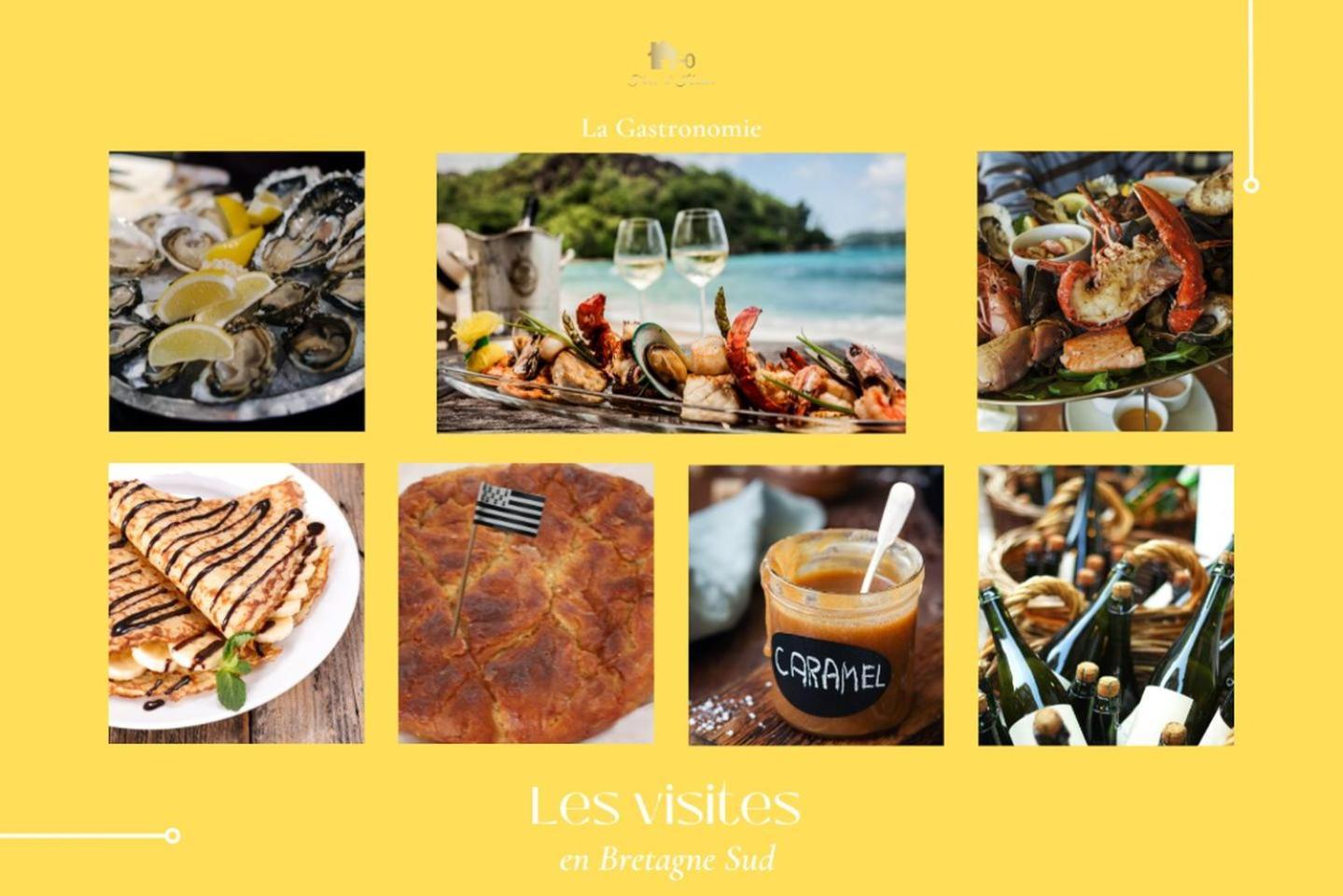 Moëlan-sur-Mer Penty Legona, Authentique Et Chaleureux, 2-6 Persヴィラ エクステリア 写真