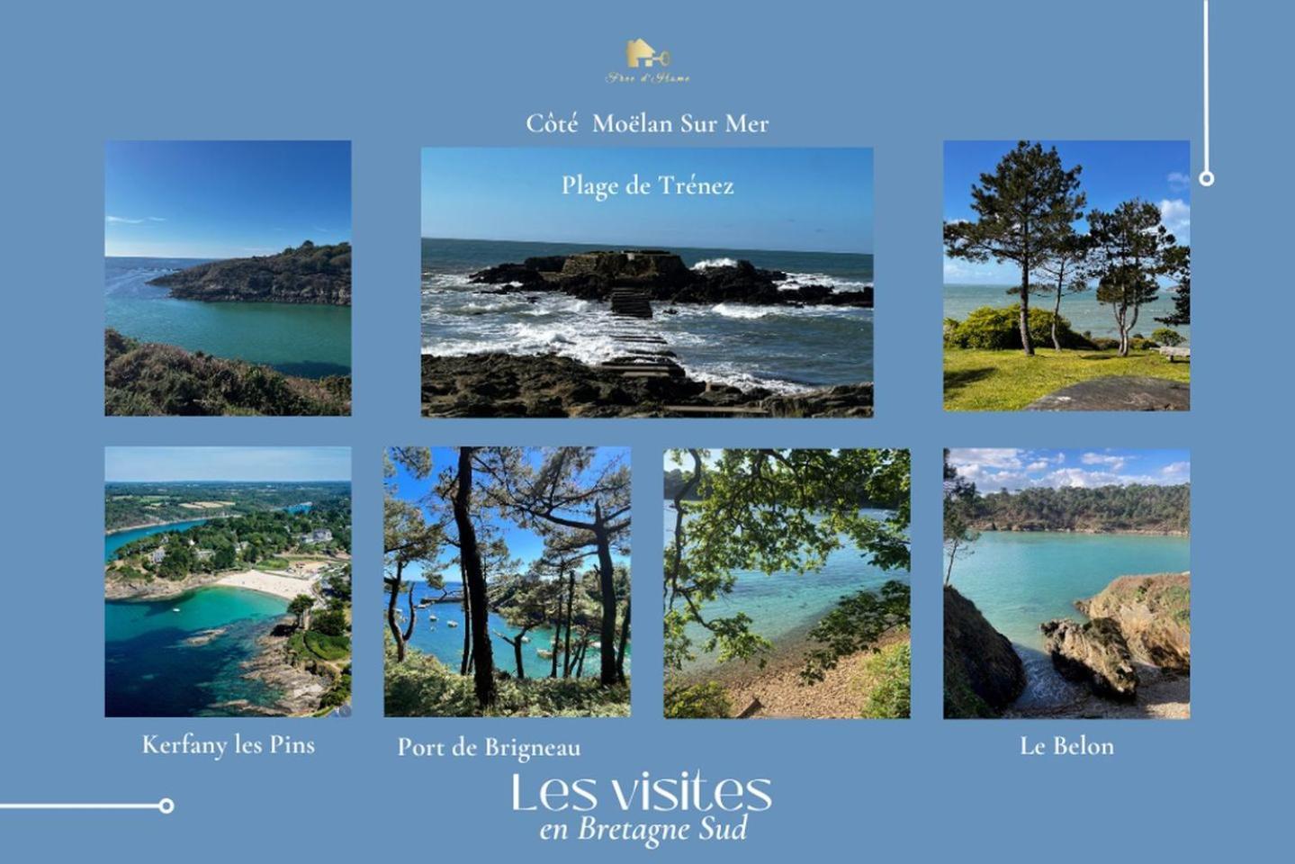 Moëlan-sur-Mer Penty Legona, Authentique Et Chaleureux, 2-6 Persヴィラ エクステリア 写真